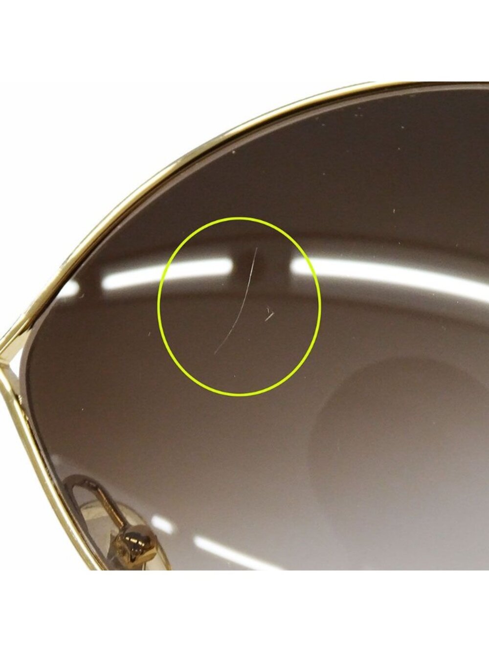 Louis Vuitton Sunglasses Metal Acetate Daisy Gold Brown Petal Motif Feminine - Picture 9 of 13